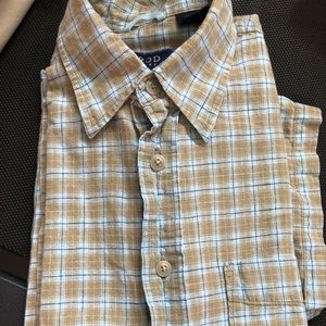 IZOD Short Sleeved Button Down Shirt.